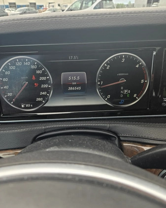 Mercedes-Benz Klasa S cena 139000 przebieg: 386000, rok produkcji 2014 z Dobczyce małe 22